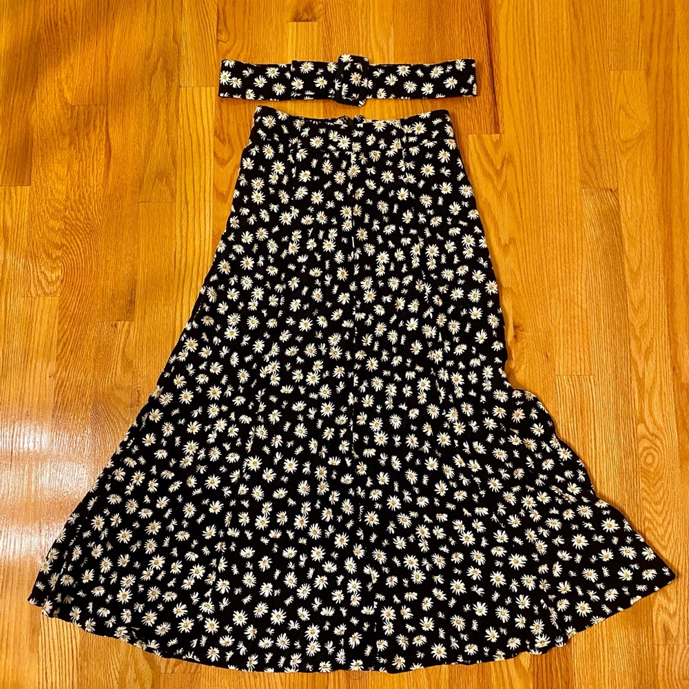 Zara Daisy Maxi Skirt